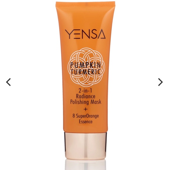 Yensa Pumpkin Tumeric 2-in-1 Radiance Polishing Mask + 8 SuperOrange Essence - Picture 2 of 2